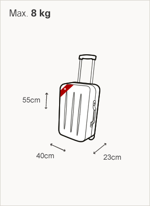 thomson hand baggage allowance